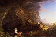 Thomas Cole The Voyage of Life Childhood USA oil painting artist